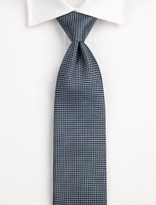 EXCLUSIVELY OURS. Bold stripes intertwined with a rich print pattern, neatly woven in Italian silk.About 3½ wideSilkDry cleanMade in Italy EXCLUSIVELY OURS. Bold stripes intertwined with a rich print pattern, neatly woven in Italian silk.About 3½ wideSilkDry cleanMade in Italy