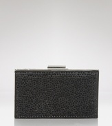 When it comes to bold accessorizing, this rhinestone-embellished clutch from Sondra Roberts proves that it's chic to think inside the box.
