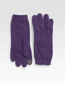 An ultra-toasty, ultra-stylish wool-blend essential with conductive threads for easy access to touchscreen electronics.About 9 long40% polyester/28% nylon/17% wool/10% angora and 5% cashmereDry cleanImported An ultra-toasty, ultra-stylish wool-blend essential with conductive threads for easy access to touchscreen electronics.About 9 long40% polyester/28% nylon/17% wool/10% angora and 5% cashmereDry cleanImported