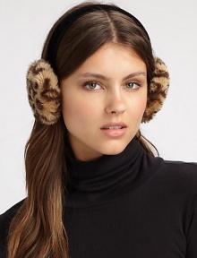EXCLUSIVELY AT SAKS. This animal print design is simply chic and cozy with a soft band. PolyesterImported EXCLUSIVELY AT SAKS. This animal print design is simply chic and cozy with a soft band. PolyesterImported