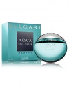 The original exploration of aquatic realm comes to life as AQVA gradually unfolds a fresh, luminous aromatic scent dedicated to a man with a vibrant personality. A free spirit who gains his strength from the force of the ocean waves. The design of the spherical bottle evokes rocks and pebbles softened by the sea, whilst its aqua-green tones reference unequivocally the hues of the sea. Top notes: neroli bigarade and grapefruit; heart: posidonia and rosemary flower; base note: white cedar wood.