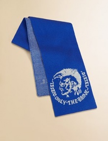 A stylish knit wrap for your little one with Indian head logo detail.AcrylicMachine washImported A stylish knit wrap for your little one with Indian head logo detail.AcrylicMachine washImported