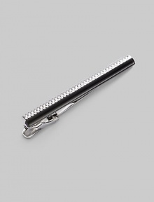 The foundation of sartorial refinement in rhodium-plated metal with fiber-optic glass inlay. Hinge closure Imported The foundation of sartorial refinement in rhodium-plated metal with fiber-optic glass inlay. Hinge closure Imported