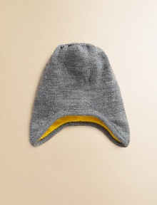 Merino wool essential designed with ultra-warming earflaps for cold days ahead. EarflapsMerino woolHand washImported Merino wool essential designed with ultra-warming earflaps for cold days ahead. EarflapsMerino woolHand washImported