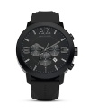 For the detail-oriented, Armani Exchange's bold black chronograph strikes a balance between sporty and sleek. Slip it on to energize your day-to-day uniform.