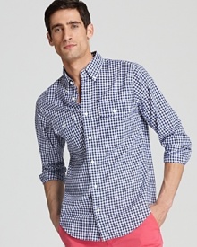 Jack Spade Ford Gingham Sport Shirt - Classic Fit Jack Spade Ford Gingham Sport Shirt - Classic Fit