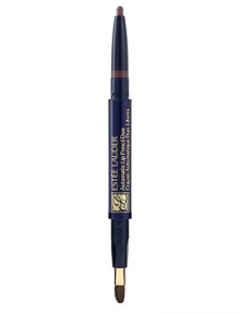 The ultimate tool for lining your lips. Versatile, double-ended pencil has twist-up color on one side, lip brush on the other. Color tip is always perfectly shaped - never needs sharpening. Use the lip brush to apply your lipstick or other lipcolor. Creates a defined, professional look. Comes with an initial color cartridge plus one refill. Additional refills available. 