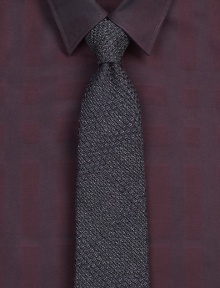 Dress wardrobe essential impeccably woven in luxurious cashmere and silk.About 3 wideSilkDry cleanMade in Italy Dress wardrobe essential impeccably woven in luxurious cashmere and silk.About 3 wideSilkDry cleanMade in Italy
