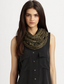 EXCLUSIVELY AT SAKS. An exotic python print lends an edge to this supple silk style.31½ X 79SilkDry cleanImported EXCLUSIVELY AT SAKS. An exotic python print lends an edge to this supple silk style.31½ X 79SilkDry cleanImported