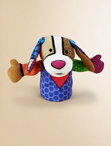 Embellished with an artful patchwork of vivid patterns, this charming puppy puppet will be your little one's exciting new best friend.12W X 11HCottonWashable surfaceRecommended for ages 0+Imported Embellished with an artful patchwork of vivid patterns, this charming puppy puppet will be your little one's exciting new best friend.12W X 11HCottonWashable surfaceRecommended for ages 0+Imported
