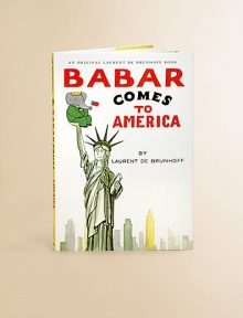 Originally published in 1965, Babar Comes to America is one of Laurent de Brunhoff's most popular books, and it is in print again for the first time in many years. Babar, king of the elephants, receives an invitation to meet with the president of the United States; the perfect excuse for a family vacation!
