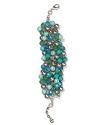 Get made in the shade with this bold bracelet from Carolee. This beaded style looks flawless with a favorite frock but also gives a textured twist to your favorite blue jeans.