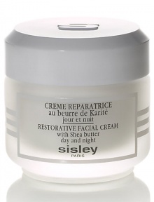 For everyone in the family, all year long. Botanical extracts of shea butter and carrot, along with natural vitamins, oligo elements and minerals, help soften and soothe facial skin, making it ideal for use after exposure to sun, wind or other weather extremes. Silky, emollient formula is quickly absorbed to help fight dehydration, comforting and moisturizing skin, improving its tone and resiliency. For all skin types. 1.6 oz. Imported from France. For everyone in the family, all year long. Botanical extracts of shea butter and carrot, along with natural vitamins, oligo elements and minerals, help soften and soothe facial skin, making it ideal for use after exposure to sun, wind or other weather extremes. Silky, emollient formula is quickly absorbed to help fight dehydration, comforting and moisturizing skin, improving its tone and resiliency. For all skin types. 1.6 oz. Imported from France.