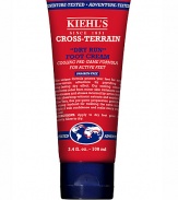 This unique, slip-resistant formula primes feet for any activity by providing a long-lasting dry feel. With sweat-absorbing volcanic extracts and soothing Aloe Vera, our cooling cream promotes relief from minor skin irritations and discomforts due to perspiration and the stresses and abuses incurred by active feet. Purifying, sweat-absorbing formula helps to keep feet dry. Soothes and comforts active feet. Paraben-free formula. 3.4 oz. 