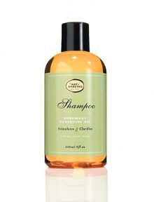 The Art of Shaving Shampoo gently cleanses hair. The unique blend of rosemary and peppermint essential oils, soy protein, and hint of apple cider vinegar help to add body and shine to hair. 8 oz. The Art of Shaving Shampoo gently cleanses hair. The unique blend of rosemary and peppermint essential oils, soy protein, and hint of apple cider vinegar help to add body and shine to hair. 8 oz.