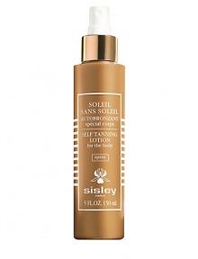 Self-tanner for body has a non-greasy, fast-absorbing micro-emulsion formula that creates a natural-looking glow in about two hours. Helps maintain skin's moisture levels Leaves skin feeling soft For all skin types 5.0 oz. Self-tanner for body has a non-greasy, fast-absorbing micro-emulsion formula that creates a natural-looking glow in about two hours. Helps maintain skin's moisture levels Leaves skin feeling soft For all skin types 5.0 oz.