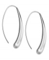 Go to great lengths. These long teardrop earrings are crafted from sterling silver for an elegant touch. Approximate length: 1-3/4 inches.