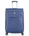 Lightweight sensibility and high-tech security! Securitech zippers and a TSA-approved combination lock keep tabs on your belongings, while a full-featured interior with pockets, tie-down straps and a suiter clip keep travel organized and in order. Limited warranty. Qualifies for Rebate