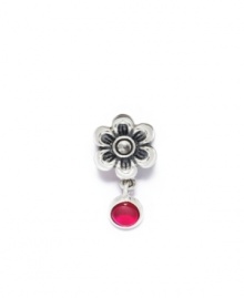 The bold and beautiful pink topaz is October's birthstone, and hangs from this lovely sterling silver bead - celebrate! Donatella is a playful collection of charm bracelets and necklaces that can be personalized to suit your style! Available exclusively at Macy's. The bold and beautiful pink topaz is October's birthstone, and hangs from this lovely sterling silver bead - celebrate! Donatella is a playful collection of charm bracelets and necklaces that can be personalized to suit your style! Available exclusively at Macy's.