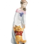 Sweeter than honey, Winnie the Pooh has fun with a friend in a collectible to delight Lladro and Disney fans alike.