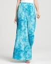 MICHAEL Michael Kors Marbled Pleat Maxi Skirt