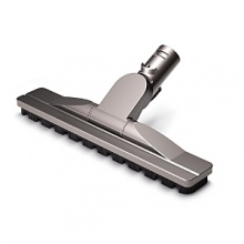 Especially designed for improved pickup on hard floors, this tool features bristles that won't scratch or mark wood or delicate floors. With a 180° pivot from two points - one on the neck for left and right motion and one on the base for up and down motion - it has an ultra-slim profile to clean hard-to-reach spaces more easily. Especially designed for improved pickup on hard floors, this tool features bristles that won't scratch or mark wood or delicate floors. With a 180° pivot from two points - one on the neck for left and right motion and one on the base for up and down motion - it has an ultra-slim profile to clean hard-to-reach spaces more easily.