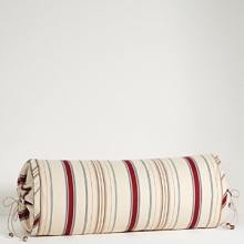 An exotic array of pattern and texture - from rustic tile prints to subtle tone-on-tone woven jacquard - is designed in a palette of soft neutrals with hints of color to create a look of bold bohemian romance perfect for any home. An exotic array of pattern and texture - from rustic tile prints to subtle tone-on-tone woven jacquard - is designed in a palette of soft neutrals with hints of color to create a look of bold bohemian romance perfect for any home.
