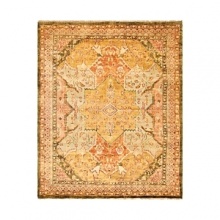 Boasting an organic pattern inspired by Oushak tribal designs of the late 19th century that bridges Persian carpets and Bessarabian rugs of Ukraine and Russia, this lavish Ralph Lauren rug exudes heirloom beauty. The bright hued fibers are processed with a special wash to reproduce the antique sheen of prized Oushak rugs. Boasting an organic pattern inspired by Oushak tribal designs of the late 19th century that bridges Persian carpets and Bessarabian rugs of Ukraine and Russia, this lavish Ralph Lauren rug exudes heirloom beauty. The bright hued fibers are processed with a special wash to reproduce the antique sheen of prized Oushak rugs.
