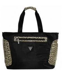 Your style source-a fun & funky dose of leopard print makes every itinerary fashion forward. Slip this stylish shoulder tote on your arm and take the day with confidence. The perfect size for computers, books, your planner & more, this tote is an everyday companion you'll be happy to have around. 5-year warranty. Your style source-a fun & funky dose of leopard print makes every itinerary fashion forward. Slip this stylish shoulder tote on your arm and take the day with confidence. The perfect size for computers, books, your planner & more, this tote is an everyday companion you'll be happy to have around. 5-year warranty.