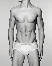 The collection offers a wide range of sleek styles with a soft finish for ultimate comfort. Modern, hip briefs with logo on waistband. No fly, contour pouch. The collection offers a wide range of sleek styles with a soft finish for ultimate comfort. Modern, hip briefs with logo on waistband. No fly, contour pouch.