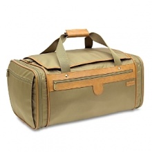 The Hartmann Packcloth Collection offers the ultimate in practical convenience-with classic, sophisticated style. Made of extremely durable, lightweight 400-denier nylon with antique brassware and Hartmann's signature trim, the club bag functions perfectly for business trips and vacations alike. The Hartmann Packcloth Collection offers the ultimate in practical convenience-with classic, sophisticated style. Made of extremely durable, lightweight 400-denier nylon with antique brassware and Hartmann's signature trim, the club bag functions perfectly for business trips and vacations alike.