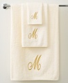 Utterly classic, this Initial Script bath towel gives your bathroom that personal touch it deserves in a completely elegant design. Features a beautifully embroidered script letter of your choice on a soft cotton ground.