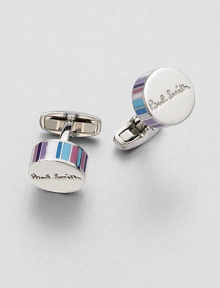 An enamel style with a subtle pop of color that adds interest to your dress shirt. EnamelBrass½ X ½Imported An enamel style with a subtle pop of color that adds interest to your dress shirt. EnamelBrass½ X ½Imported
