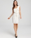 BCBGMAXAZRIA Dress - Bow Front One Shoulder