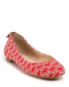 Who needs sunshine when you have DIANE von FURSTENBERG's pretty, cloud-printed canvas flats?