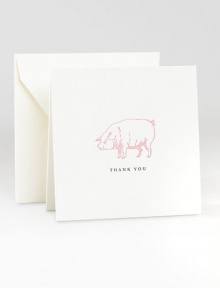 Original Charles Fradin illustrations on high-quality cotton paper, folded over to create a thoughtful, highly personal card. Includes 18 cards and matching envelopes.Packaged in gold-stamped wood boxCard measurement folded: 6½ X 4¾Made in USA Original Charles Fradin illustrations on high-quality cotton paper, folded over to create a thoughtful, highly personal card. Includes 18 cards and matching envelopes.Packaged in gold-stamped wood boxCard measurement folded: 6½ X 4¾Made in USA
