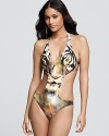 You won't have to worry about being spotted in the same swimsuit as the sunbather next to you with this bold Becca monokini. As seen in the Sports Illustrated 2012 Swimsuit Issue.