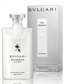 Reassuring, comforting and intimate, it is a luxuriously elegant expression of sensory pleasure. A lightweight emulsion, perfumed with Eau Parfumée au Thé Blanc fragrance gives a feeling of well-being. Apply with a light massage to leave skin soft and velvety to the touch. A delicate emollient effect makes it perfect for use every day. Top note: Artemesia. Heart note: White Tea. Base note: Musk. 6.8 oz. Reassuring, comforting and intimate, it is a luxuriously elegant expression of sensory pleasure. A lightweight emulsion, perfumed with Eau Parfumée au Thé Blanc fragrance gives a feeling of well-being. Apply with a light massage to leave skin soft and velvety to the touch. A delicate emollient effect makes it perfect for use every day. Top note: Artemesia. Heart note: White Tea. Base note: Musk. 6.8 oz.