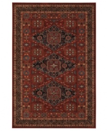 Old-world elegance. Breathtaking design. Made from semi-worsted New Zealand wool in a spectrum of rich, rustic colors, this Couristan area rug updates ancient patterns for today's well-decorated home. Old-world elegance. Breathtaking design. Made from semi-worsted New Zealand wool in a spectrum of rich, rustic colors, this Couristan area rug updates ancient patterns for today's well-decorated home.