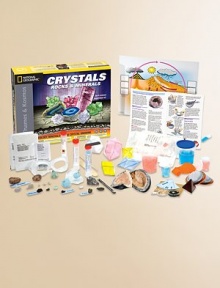 A fabulous, fun way for tomorrow's geologists to learn about rocks and the minerals that form them, experimenting with the chemistry of crystals and the geological science behind rock formation.Includes 18 hands-on projects and investigationsGrow three chemically different types of crystalsTest and identify minerals' chemical and physical propertiesLearn how the three main categories of rock - igneous, sedimentary, and metamorphic - are formed, altered