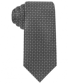 Print it-this silk tie from Ben Sherman will have you in the savvy style spotlight. Print it-this silk tie from Ben Sherman will have you in the savvy style spotlight.