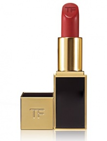 To Tom Ford, there is no more dramatic accessory than a perfect lip. It is the focus of the face and it has the power to define a woman's whole look. Each lip color is Tom Ford's modern ideal of an essential makeup shade. Rare and exotic ingredients including soja seed extract, Brazilian murumuru butter and chamomilia flower oil create an ultra-creamy texture with an incredibly smooth application. To Tom Ford, there is no more dramatic accessory than a perfect lip. It is the focus of the face and it has the power to define a woman's whole look. Each lip color is Tom Ford's modern ideal of an essential makeup shade. Rare and exotic ingredients including soja seed extract, Brazilian murumuru butter and chamomilia flower oil create an ultra-creamy texture with an incredibly smooth application.