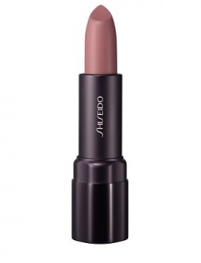 Delicate, soft color. Ultra-smooth and moisturizing application. Velvety, matte texture envelops lips in a natural, semi-transparent color. Moisturizing, long-lasting formula.Call Saks Fifth Avenue New York, (212) 753-4000 x2154, or Beverly Hills, (310) 275-4211 x5492, for a complimentary Beauty Consultation. ASK SHISEIDOFAQ Delicate, soft color. Ultra-smooth and moisturizing application. Velvety, matte texture envelops lips in a natural, semi-transparent color. Moisturizing, long-lasting formula.Call Saks Fifth Avenue New York, (212) 753-4000 x2154, or Beverly Hills, (310) 275-4211 x5492, for a complimentary Beauty Consultation. ASK SHISEIDOFAQ