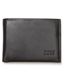 Pocket this handsome wallet and its dramatic contrast interior design for a stylish accessory you can't live without. Pocket this handsome wallet and its dramatic contrast interior design for a stylish accessory you can't live without.