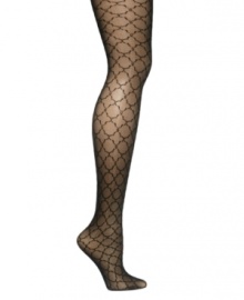 Your link to unique style. Lauren Ralph Lauren patterned these semi-sheer tights with an edgy chainlink design. Your link to unique style. Lauren Ralph Lauren patterned these semi-sheer tights with an edgy chainlink design.