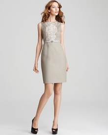 Elie Tahari Lolly Canvas Dress Elie Tahari Lolly Canvas Dress