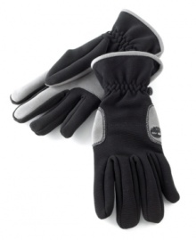 Tough enough for any terrain and all sorts of conditions, these durable moisture-wicking gloves from Timberland make a great choice for a guy on the go. Tough enough for any terrain and all sorts of conditions, these durable moisture-wicking gloves from Timberland make a great choice for a guy on the go.