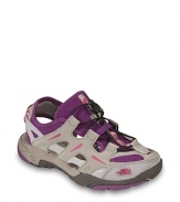 A tough, lightweight shoe designed to take anything your little one can dish out -- even in water.