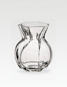 Sparkling clear, pure lead crystal makes a stunning accent in a modern silhouette with stunning curves. From the Corolle Collection 4½ high Hand wash Made in France Sparkling clear, pure lead crystal makes a stunning accent in a modern silhouette with stunning curves. From the Corolle Collection 4½ high Hand wash Made in France