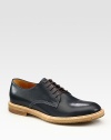 Dress shoe in luxe leather.Leather upperLeather soleMade in Italy